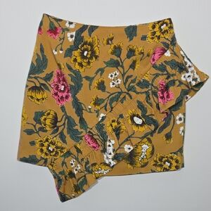 C/MEO Collective Yellow Floral Skirt